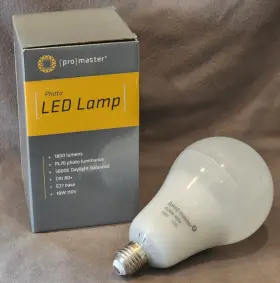 Pro6004 Promaster Brand New Led Studio Lamp 18w - 5600k Daylight- Pl70 Photo Balanced