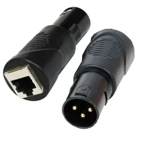 Prxxcrj45xm3 Prox Xc-rj45xm3 Cat 5/6 Rj45 To 3-pin Male Dmx Connector/adapter