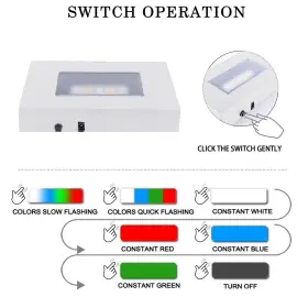 Pssoppk4cgvh5wof Pssopp Led Light Stand Base Crystal Display Rectangular Bas #3