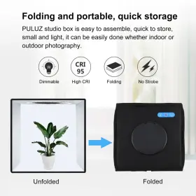 00791798150878 Puluz Soft Box Set Portable Folding Photo Lighting Modifier Photography Tent #2