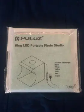 Puluz 745408626857 9 Inch Photo Studio Light Box Ring Led Portable Shooting Tent Kit #2