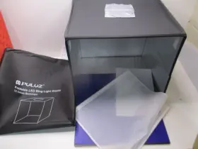 Puluz 757837742749 160 Led Photo Studio Photography Shooting Tent Box Kit With 12 Backdrops #2