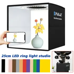 Clb2124785892976wo Puluz Photo Studio Light Box Photography Dimmable Foldable Shoot Tent Kit G9g8