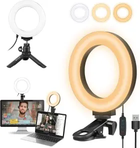 Pu378 Puluz 6.2 Inch Dimmable Usb Led Ring Live Fill Light