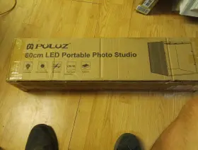 Puluz Pu5083 80cm Led Portable Photo Studio Dimmable High Brightness No Strobe