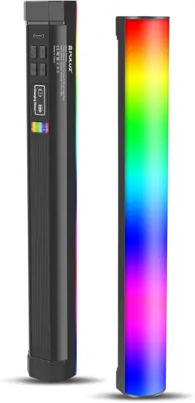 Sau4974805209481dl Puluz 11.8 Inch Rgb Full Color Photography Light Stick Holdable Magnetic Led