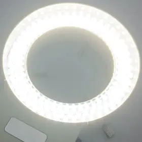 Qarequ 734914592817 144 Led Ring Light Adjustable Illuminator For Hdmi Camera Microscope Brightne #2