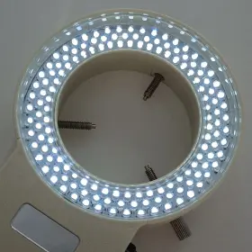 Qarequ 734914592817 144 Led Ring Light Adjustable Illuminator For Hdmi Camera Microscope Brightne #3