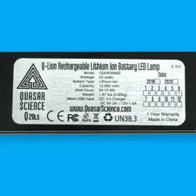 Q20w3056s Quasar Science 20w Q-lion 24 Inch Lithium Ion Battery Led Lamp #3