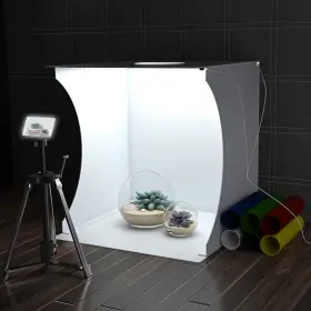 Qulable 193499467758 Photo Studio Box Mini Shooting Tent Kit Foldable Photography Lighting