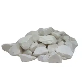 Rfwmc1-30 Rain Forest Marble Chips Snow White 0.4 Cu Ft Decorative Rock 0.5 1.5in Outdoor Garden