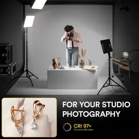 Raleno 810112230871 2-pack Photography Lighting Kit 18 Inch 45w Studio Lights 3200-5600k Led Video L #3