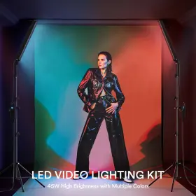 Raleno 810112232516 Led Photography Lighting Kit Light Studio Continuous Fill L #2