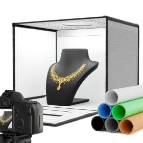 Raleno 810112232592 Photo Studio Light Box 16 X12 Portable Shooting Tent Kit Professional Li