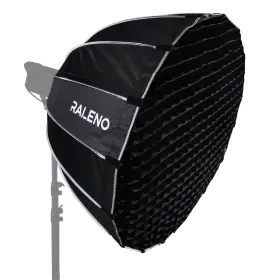 Ls-q90 Raleno 35.4 Inch /90cm Parabolic Softbox With Bowens Mount Honeycomb Grid Carrying Case