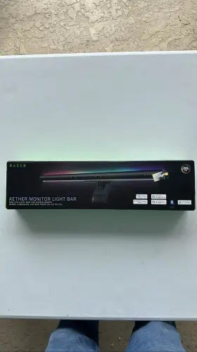 Rz05-04870100-r3u1 Razer Aether Monitor Rgb Led Light Bar Black Gaming Accessory