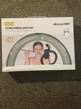 Rlm-10 760585511307 10in Ring Light With Microphone To Make Your Pictures And Videos Come Out Great