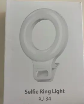 Xj-34 Rohs Selfie Clip On Ring Light