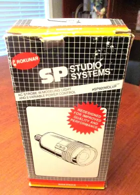 Rokunar 009219129809 Studio Systems Strobe Light New In Box