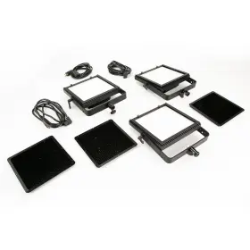 1786526 Rosco 292030808120 3-head Litepad Vector Cct Location Lighting Kit - Sku#1786526