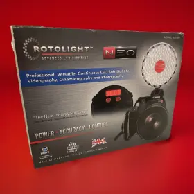 Rotolight 060222851175 Neo Continuous Led Light Videography Photography Tested And Working