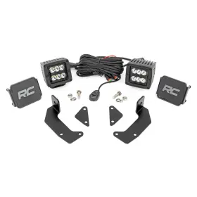 1000xl Rough Country 96103 2 Inch Led Cube Kit For Cfmoto Uforce 1000/1000xl Spot-