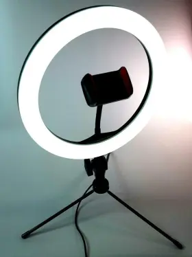 Rva6ysx798us01 Rovtop 10.2 Inch Ring Light With Stand - Phone Holder For Video Photography Makeup
