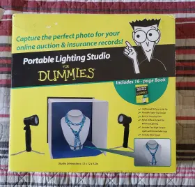 Ps-103 Sakar International Lic. Portable Lighting Studio For Dummies. Used. Inc