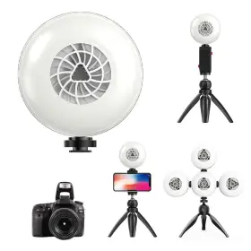 01-16-001-171001 Sansi 10w Led Streaming Light With Retractable Tripod Stand For Video Conference #2