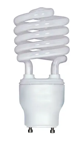 B01dkx38uw Satco 2-pack S8207 26w 2700k Gu24 Mini Spiral Cfl Light Bulb Lamp