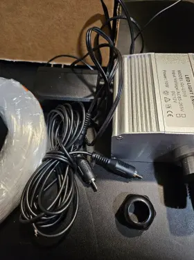 Qj-l010 Schit Vali Home Dual-head Twinkle Fiber Optic Light Engine 10w #2