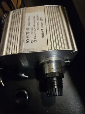 Qj-l010 Schit Vali Home Dual-head Twinkle Fiber Optic Light Engine 10w #3