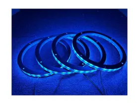 Sdo-4pc-8-rgb Sdo Sando Tech 4pcs 8ftft Rgb Changing Led Speaker Ring Light Flashing Multiple Shi #3