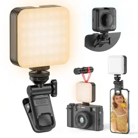 Selfieshow 614162255880 80 Led Selfie Light With 3 Modes Portable Phone Clip And 1/4 In Scr