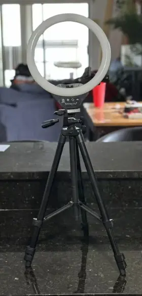 Sensyne 445002026017 10ftft Ring Light With 50ftft Extendable Tripod Stand Led Circle Lights #3