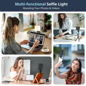 Sensyne 704090732727 Selfie Light Rechargeable Led Fill Compatible With Cellphone Ipad La #2