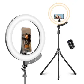 Sensyne 704090988438 12 Inch Ring Light With 62 Tripod Stand Led Selfie Circle St