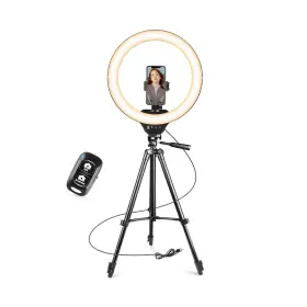 Shutter3 Sensyne 14ftft Ring Light With 50ftft Extendable Tripod Stand Led Circle Lights