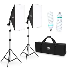 5823831688 Sh Softbox Photography Lighting Kit 700w Output Continuous Equipment