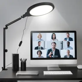 Frl006 Sh Ring Light For Streaming 10ftft Full Screen Led Desk With Adjus