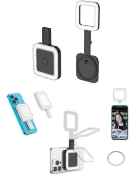 Cl-v18 Shenzhen Kuaimen Photography Equipment Co. Ltd Magnetic Led Selfie Light With 180 Arm Magsafe Rechargable Mount #2