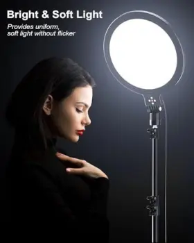 Rl12 Shenzhen Yangfeng Trading Company 2pack Large Ring Light With 63ftft Tripod Stand 6500k Professional Full-screen #2