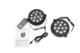 Zq01632 Shenzhen Zhuoqiong Technology Led Par Light 12-led Black Usb Remote
