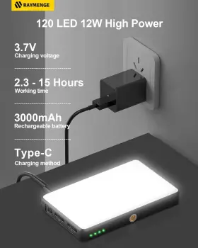 St120b Shenzhenshi Bafang Tenologhy Co. Ltd 313030916945 120 Led Selfie Light For Phone With Front And Back Clip 3 Mode Cri 95 2500 #3