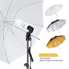 Showmaven 810158421509 Lighting Kit Photography 6.5ft X 10ft Background Support System And Umbrella #3
