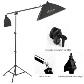 Stbx-001 Showmaven 45w Dimmable Led Light With Double Color Temperature Continuous Lighting Stud #3