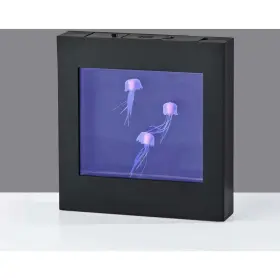 Sl3723-01 Simplee Adesso 798919372317 Jellyfish Motion Light Box Black #3