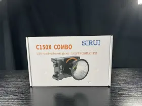 C150x Sirui 150w Pocket Led Video Light Bi-color 2800k-6500k Cob Combo