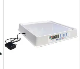 914514 Skilcare Skil-care Light Box 17 Inch X17 X4 . Illuminated Surface For Artists Photographers