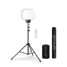 Szblk150w1b Skyfuze E-z Up 150w Led Balloon Light And Tripod With Over 11 000 Sqft Of 360